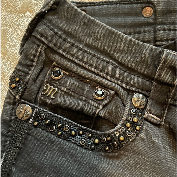 Miss Me Skinny Jeans Signature Black - Picture 5 of 7
